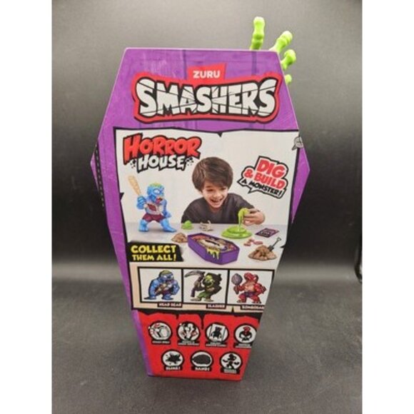 Zuru Smashers Horror House Dig & Build Monster Set 16 Pc Toy - Picture 3 of 3
